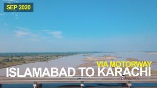 Islamabad To Karachi Road Trip | Faisalabad-Multan Motorway | Multan-Sukkur Motorway | CPEC 2020