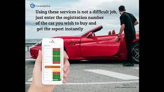 Free Car Check Online: How to start using with #CarAnalytics