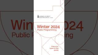 The Daniels Faculty’s Winter 2024 Public Program