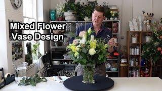 How To Arrange Mixed Flowers In A Vase