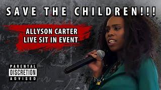 Ally Carter Update - Virtual Sit In for Missing & Exploited Children Announcement