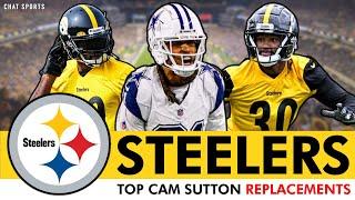 TOP Steelers Slot CB Options After The Cam Sutton Suspension Ft. Patrick Peterson & Stephon Gilmore