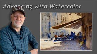 Advancing with Watercolor: Technique- Luminosity with Graded Washes