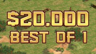 1v1 FOR $20K! - AoE2 in 2001