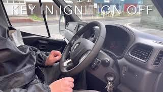 Renault Master Turn Off Transport Mode Take Out Of Delivery Mode Indicator Lights On Dash Perminent