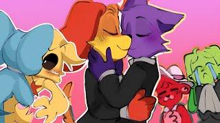 Catnap x Dogday Friends and Love Unite | Poppy Playtime Chapter 3 Comic Dub