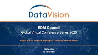 EDM Council: Program Highlights & Industry Developments – DataVision EMEA / UK