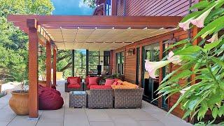 TOP! 100+ ATTACHED TO HOUSE PERGOLA DESIGN IDEAS | TIPS FOR BEAUTIFUL OUTDOOR SPACE WITH PERGOLA