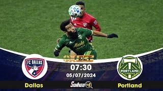 Soi kèo FC Dallas vs Portland Timbers - 7h30 - 05/07/2024