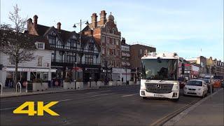 Enfield Walk: Town Centre【4K】