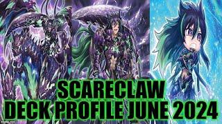 SCARECLAW DECK PROFILE (JUNE 2024) YUGIOH!