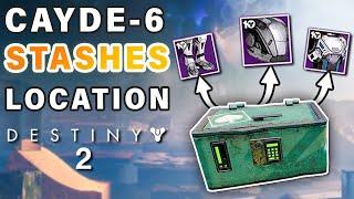 All 5 Cayde-6 Stashes Location Guide in The Pale Heart Tower | Veteran Legend Armour Set ► Destiny 2