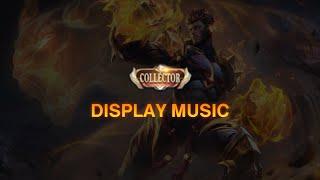 Paquito "Blazing Tiger" Collector Skin Display Music