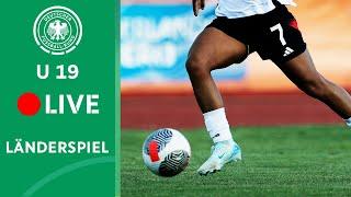 LIVE  Deutschland U 19 vs. Kosovo U 19 | U 19 Frauen-Nationalmannschaft