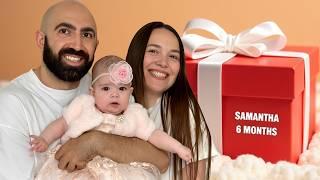 6 МЕСЯЦЕВ НАШЕЙ ДЕВОЧКЕ
