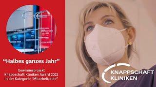 Knappschaft Kliniken Award 2022: Gewinner in der Kategorie "Mitarbeitende"