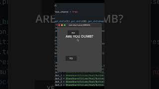 When you are too dumb 