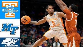 Middle Tennessee vs Tennessee [ Game Highlights ] Dec 23, 2024 | College basketball 2024 |NCAA today