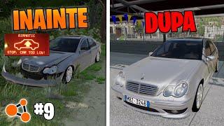 RESTAURAM UN C32 AMG ABANDONAT | BeamNG.drive | #9