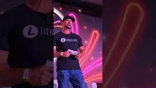 Jonny Litecoin explains merchant advantage of using Litecoin payments, Litecoin Summit 2024 7-24-25