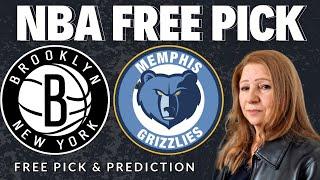 Brooklyn Nets vs Memphis Grizzlies - NBA Free Pick Friday 12/13/24 | Picks And Parlays