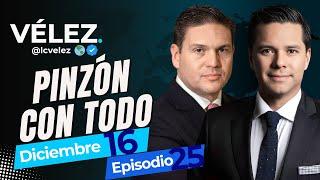 #25. Juan Carlos Pinzón arremete contra gobierno de Petro. VÉLEZ por la mañana 16 Diciembre