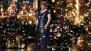 America's Got Talent The Champion Susan Boyle Golden Buzzer Week 1