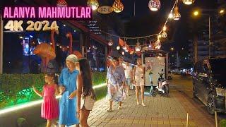 ALANYA MAHMUTLAR NİGHT WALKING TOUR ! ALANYA ANTALYA TURKEY TRAVEL ANTALYA VİSİT