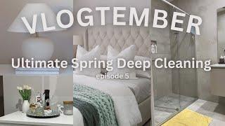 DEEP SPRING CLEANING: Refreshing the Master Bedroom for New Beginnings| VLOGTEMBER episode 6