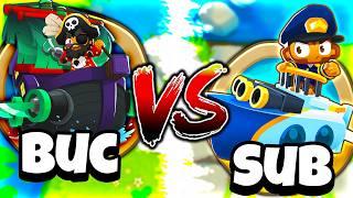 Sub vs Buccaneer (BTD 6)