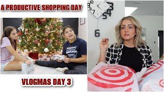 A PRODUCTIVE CHRISTMAS SHOPPING DAY | VLOGMAS DAY 3