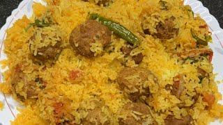 Perfect Hyderabadi Kofta Dum Biryani | मज़ेदार मटन कोफ्ता पुलाओ #hyderabadibiryani #koftabiryani