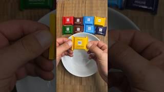 Ritter sport cheesecake tartlets ! 