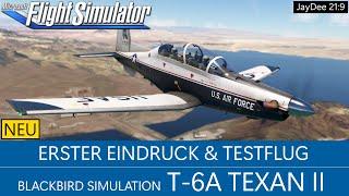 T-6A Texan II - Erster Eindruck & Testflug - MSFS 2020