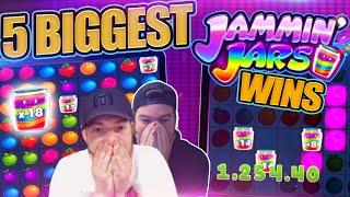 FRUITY SLOTS TOP 5 JAMMIN JARS BIG WINS!! Find Best Slot Sites UK at Fruityslots.com ️