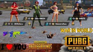 WAR IN WORLD !  PUBG mobile TGN DINESH