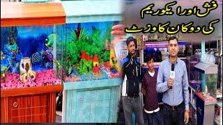 Fish and Aquarium Market Visit Lalukhet Market | Sohail Ahmed TV | in Urdu/Hindi.