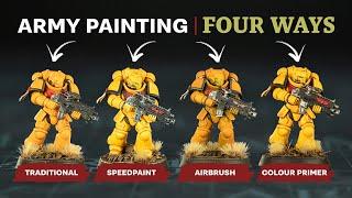 Army Painting | Four Ways