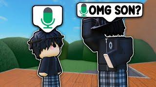 Matching AVATARS As A BABY In MM2 VOICE CHAT 8... (Murder Mystery 2)