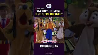 이젠 비자 없이 중국을 갈 수 있다? ️ 어디 가볼까 싶으시다면? #shorts #여행정보 #만나투어