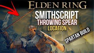 Elden Ring Smithscript Spear Location (Throw Spear)