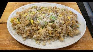 Cơm chiên cá mặn - Chicken Fried Rice With Salted Fish