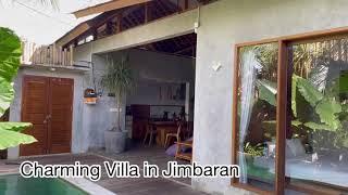 Villa Dijual Di Jimbaran Bali- Design Cantik Berasa Seperti Di Ubud