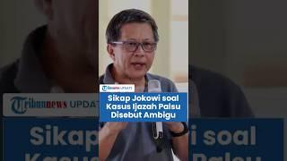 Sempat Ngaku Sedih Seret Roy Suryo ke Ranah Hukum karena Polemik Ijazah, Sikap Jokowi Disebut Ambigu
