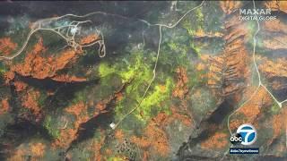 SPECTACULAR VIEW: California super bloom seen from SPACE! | ABC7