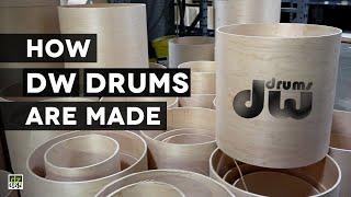 DW Drum Workshop Factory Tour