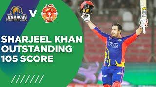 PSL2021 | Sharjeel Khan Outstanding 105 Score | Karachi Kings vs Islamabad United | Match 6 | MG2T