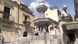 Taormina a hilltop town in Sicily #taormina