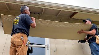 Installing Hardie Soffit Panels, etc. on our Old House – Part 1