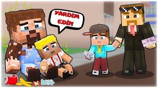 YOKSUL AİLE VE MİLYONER AİLENİN HAYATI!  - Minecraft